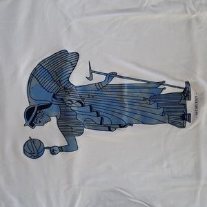 Nike White XXL Basketball Ling-Sleeve T-Shirt